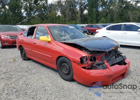 2003 Nissan Sentra Se-R Spec V z USA, uszkodzony, nr VIN 3N1AB51D63L723486